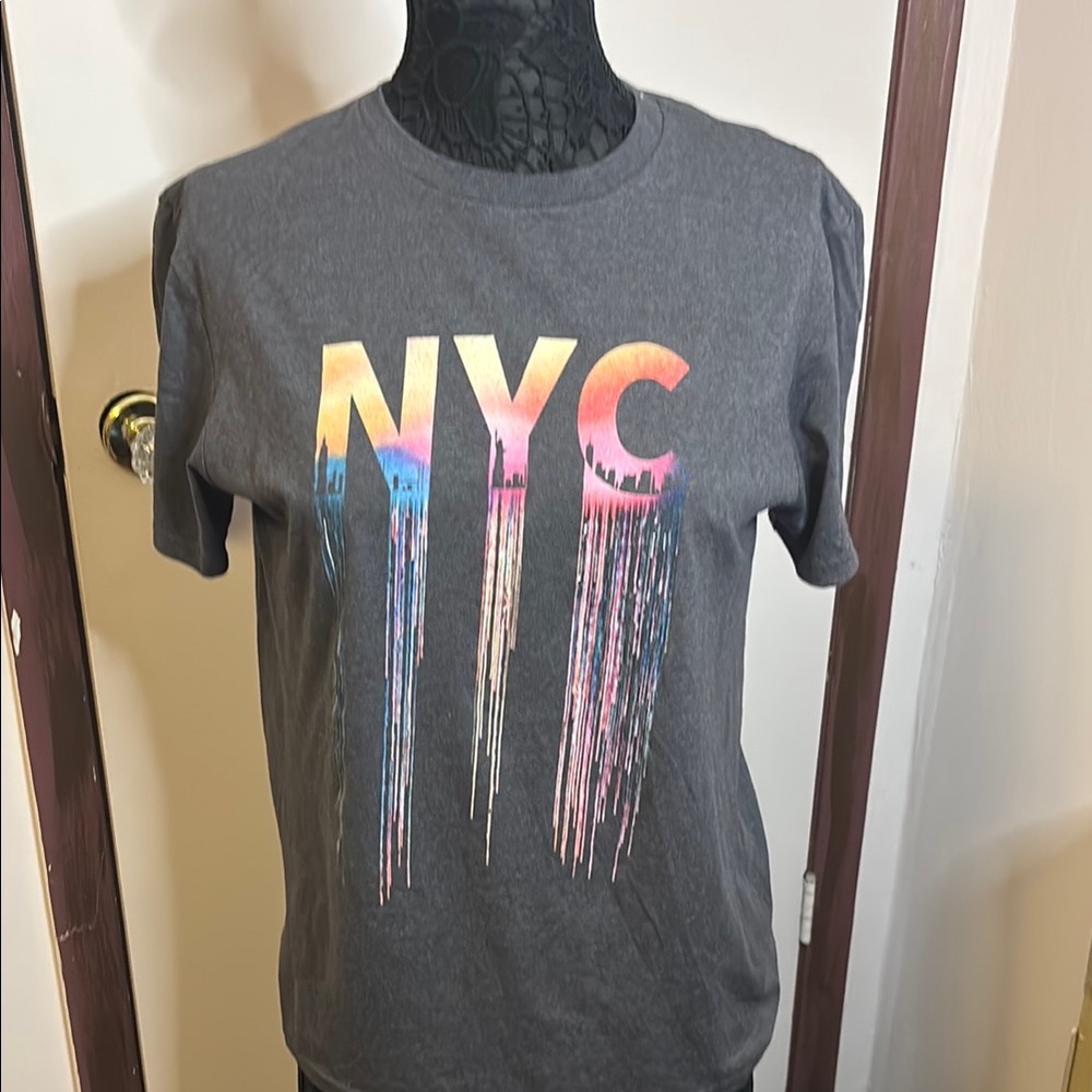 Gray NYC Graphic T-Shirt